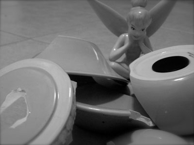 Tinkerbell Carnage BW